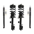 thumbnail image 1 of Transit Auto Front Rear Complete Suspension Shocks Strut and Coil Spring Mount Assemblies Kit for Car Ford Escape Mazda Tribute Mercury Mariner - Left Right Side (Driver Passenger) K78M-100116, 1 of 2