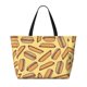 thumbnail image 2 of Fotbe Hot Dogs Bolsa de Viaje para Playa - Resistente al Agua, Bolsa Tote de Gran Capacidad y Ligera con 7 Bolsillos para Mujeres y Hombres, 2 of 7