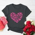 thumbnail image 1 of Hauts d'Été zanvins Tendance pour Femmes, T-Shirt à Col Rond Imprimé à Manches Courtes, Chemise Décontractée Ample, Hauts, 1 of 4