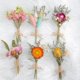 thumbnail image 2 of mini ramo de flores secas naturales para dama de honor, ramilletes para boda, decoración de Navidad, día de San Valentín, materiales florales para hacer uno mismo, 2 of 5