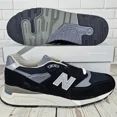 thumbnail image 3 of Size 11.5 - New Balance 998 Made in USA Black Silver, 3 of 5