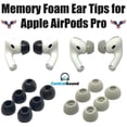 thumbnail image 2 of Replacement Memory Foam Ear Buds Tips Earbuds for Apple AirPods Pro Headset, 2 of 11
