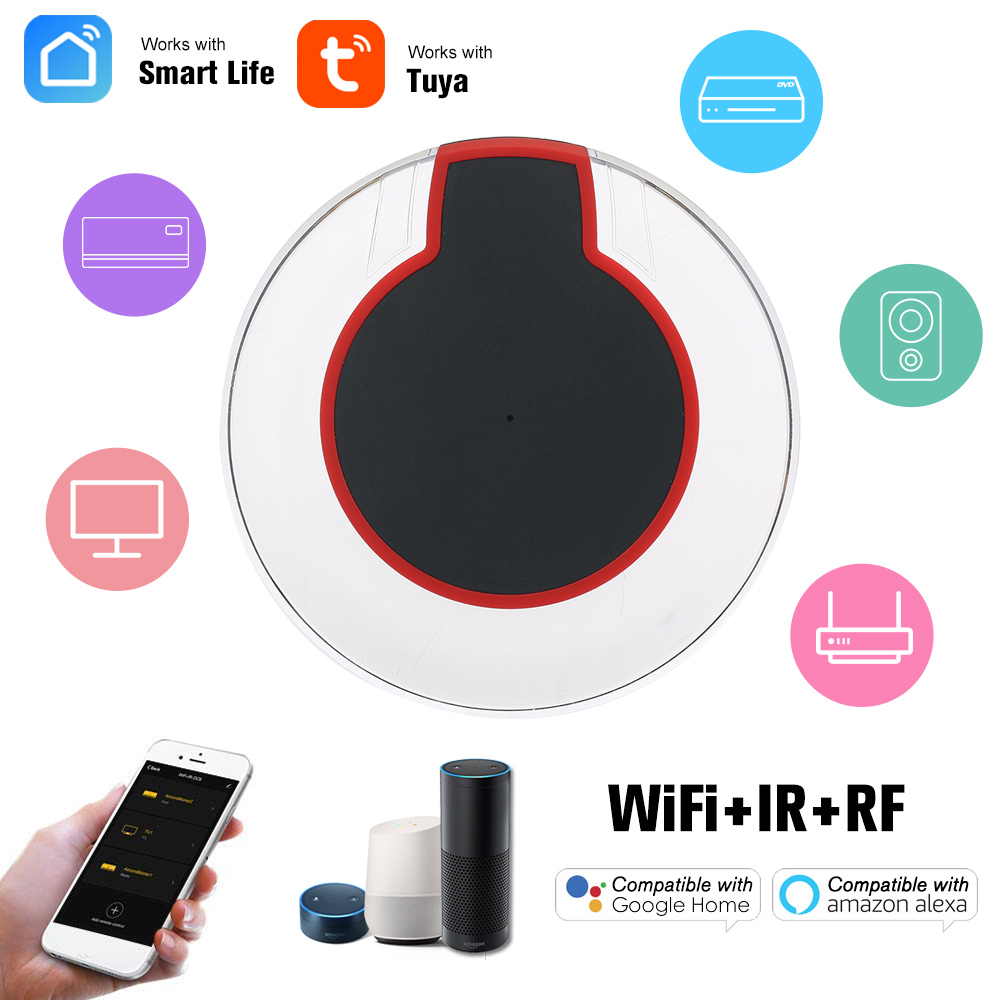 Wifi Ir Remote Ir Control Hub Wi Fi 2 4ghz Enabled Infrared Universal Remote Controller For Air Conditioner Tv Dvd Using Tuya Smart Life App Compatible With Home Ifttt Voice Control Walmart Com