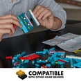 thumbnail image 5 of Brickcraft MTV Retro Builds: Plastic Cassette Brick Building Kit (96-Piece Set) – Creative Nostalgic Home Décor Display, and Unique Collectible Gift for Men and Women, 5 of 8