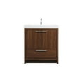thumbnail image 3 of 30 inch single bathroom vanity in Walnut, 3 of 8