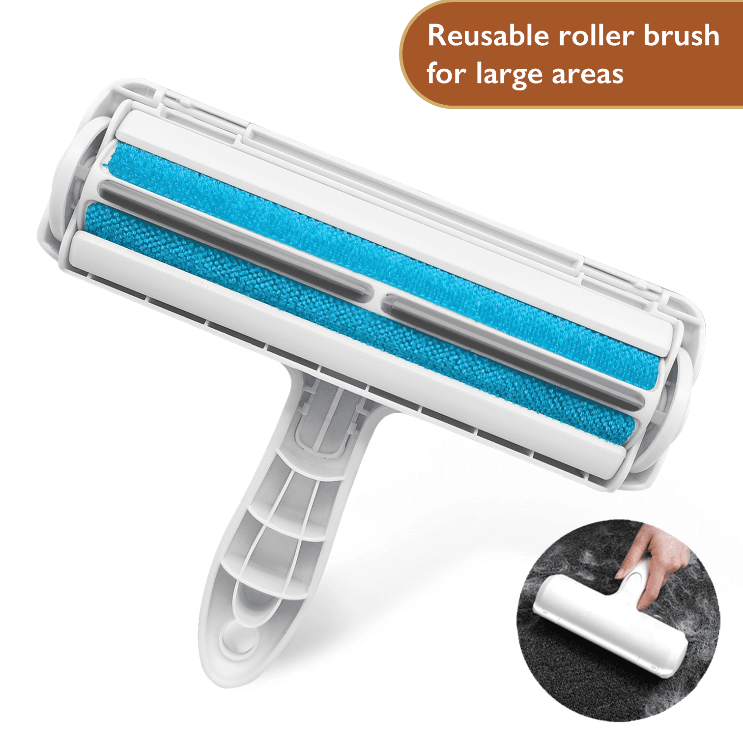 ComfiTime Pet Hair RemoverLint Roller for Pet Hair, Reusable Pet Hair Rollers, Dog Hair/Cat