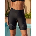 thumbnail image 4 of Charmo Womens Tummy Control Swim Bottoms Dot High Waisted Board Shorts Built-in Liner, 4 of 6