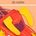 thumbnail image 6 of Monster Jam Little Boys' Novelty 3D Graphic T-Shirt Orange El Toro Loco, 6 of 7