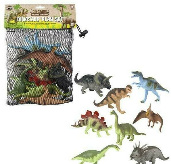 Dinosaur Assortment Dinosaur Figures Toy Storage Drum By Imagination Generation