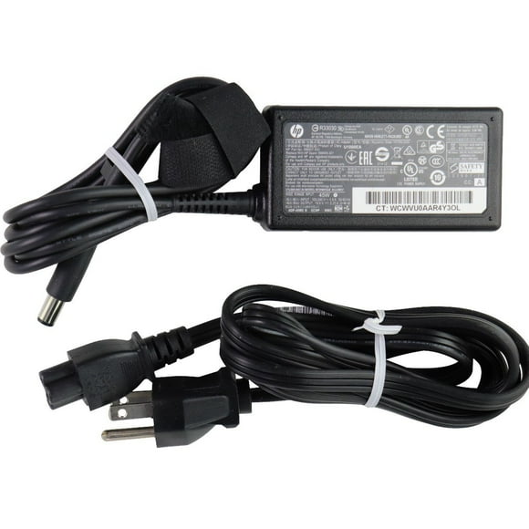 HP (19.5V/2.31A) Chargeur Mural pour Ordinateur Portable - Noir () (Utilisé)