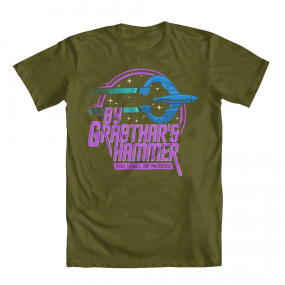 by grabthar's hammer t shirt