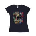 thumbnail image 1 of DC Comics T-Shirt Complet en Coton Noir Adam JSA pour Femmes, 1 of 4