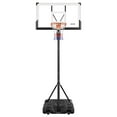 thumbnail image 1 of VEVOR Support de Basketball Portable, Panier de Basketball et But à Hauteur Réglable de 10 Pi, Panier de Basketball Portable avec Panneau Arrière en PC de 54 Pouces et Roues pour Enfants, Ados, Adultes dans les Entrées, les Piscines, les Écoles, 1 of 1