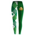 thumbnail image 6 of MAIHAN St Patricks Day Leggings for Women,High Waist Printed Yoga Pants,Full-Length Festive Workout Tights with Allover Shamrock Pattern(#12Green,S), 6 of 6