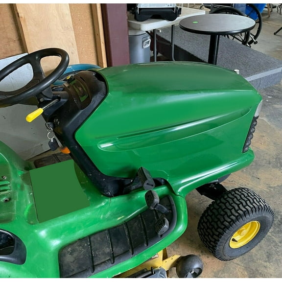 Fit John Deere LT133 LT155 LT166 Upper Lower Hood With Bush Kit For AM131759