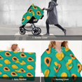 thumbnail image 6 of Car Seat Cover Baby - Papaya Pattern cute Breathable Infant Car Seat Cover for Baby Carseat, Lightweight Comfort Baby Essentials Must Haves Newborn Stuff for Girl Boy, 6 of 7