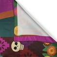 thumbnail image 3 of Ambesonne Sugar Skull Kitchen Curtains, Mexican Folk Altar Art, 55"x39", Multicolor, 3 of 3