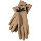 thumbnail image 1 of Guantes cortos de felpa a prueba de viento para ciclismo para mujer, decoración de lazo, resistente al frío, pantalla táctil gruesa, cinco dedos, Sol antideslizante, 1 of 5