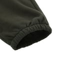 thumbnail image 4 of Krumba Men's Anti-Pilling Outdoor Micro-Fleece Zip Pants with Belt Size XL Green, 4 of 10