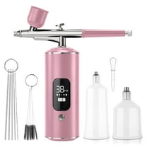 Digital Air Brush with Compressor Portable Air Brush Crafts Air Brush Art Painting Compressor Airbrush Pen Airbr Pink