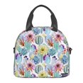 thumbnail image 2 of Goofa Cactus1 Pattern Lunch Bag ,Insulated Lunch Box, Small Leakproof Cooler Food Lunch Containers Reusable High Capacity Lunch Tote Bags, 2 of 8