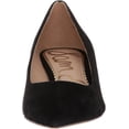 thumbnail image 3 of Sam Edelman Women's Dori Black Suede Pump 4.5M, 3 of 5
