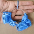 thumbnail image 2 of Ring Sizer UK Measurement Scales Kit Tools Metal Finger Measure for Measuring Rings Diameters Wedding Women Men Kids,Blue, 2 of 3