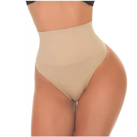 

Umitay Women s Mid Waist Solid Buttock Raising Belly Closing Open Buttock Thong