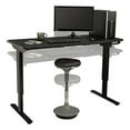 thumbnail image 4 of Tabouret d'Apprentissage Actif à Hauteur Réglable - Chaise de Bureau Rembourrée avec Bascule, Oscillation, Mouvement d'Inclinaison - Noir, 4 of 5