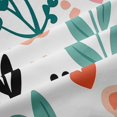 thumbnail image 4 of Manfei Cute Pig Shower Curtain 72Wx84L,Cartoon Flowers Bathroom Shower Curtain, 4 of 6