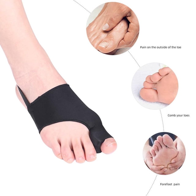 Férula ortopédica para juanetes, Corrector de juanetes para corrección de Hallux Valgus, alisador de dedos en martillo, soporte para día y noche