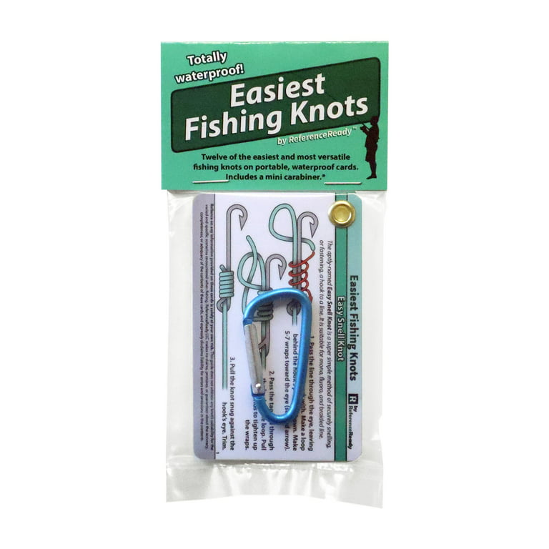 Easiest Fishing Knots - Waterproof Guide to 12 Simple Fishing Knots 
