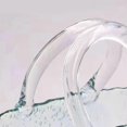 thumbnail image 4 of Glass Purse Vase For Flowers Glass Bag Vase Clear Glass Vase With Handles, 4 of 5
