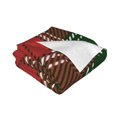 thumbnail image 2 of Manta de forro polar a cuadros navideños, súper suave y acogedora, ideal para hombres, mujeres, ancianos y niños. Características: súper suave, 40 x 30 pulgadas., 2 of 8