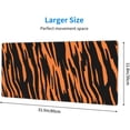 thumbnail image 3 of Leopard Tiger Gaming Mouse Pad Large Mouse Pad (31.5x11.8 Inch) Non-Slip Rubber Base Large Desk Mat Desk Protector for Home Office Gaming Work, 3 of 6