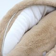 thumbnail image 4 of Saco de dormir de terciopelo cálido para mascotas con almohada desmontable y diseño semicerrado con orificio para gatos y perros pequeños Yulucky, 4 of 9