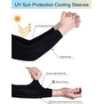 thumbnail image 3 of 10 Pairs UV Sun Protection Arm Sleeve for Men Women Work Cooling Compression Tattoo Cover Up Sleeves for Cycling Fishing, 3 of 6