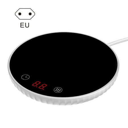 

Heating Constant Temperature Coaster Fast Heating Large Screen Display for Men Women Birthday Christmas Gift White EU