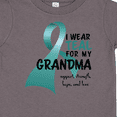 thumbnail image 4 of Inktastic I Wear Teal for My Grandma Boys or Girls Toddler T-Shirt, 4 of 5
