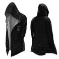 thumbnail image 3 of Ulitacool Boy Tops Halloween Long Sleeve Round Neck Cartoon Prints Coat 14-15 Years Black, 3 of 3