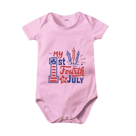 

Pimfylm Toddle Bodysuits Baby-girls Short-sleeve Onesies Bodysuits 2023 Pink 12-18 Months