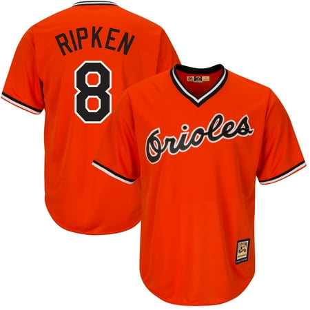 Orange Jersey - Cal Ripken Jr. Baltimore Orioles Majestic Big & Tall Cooperstown Cool Base Player Jersey - Orange