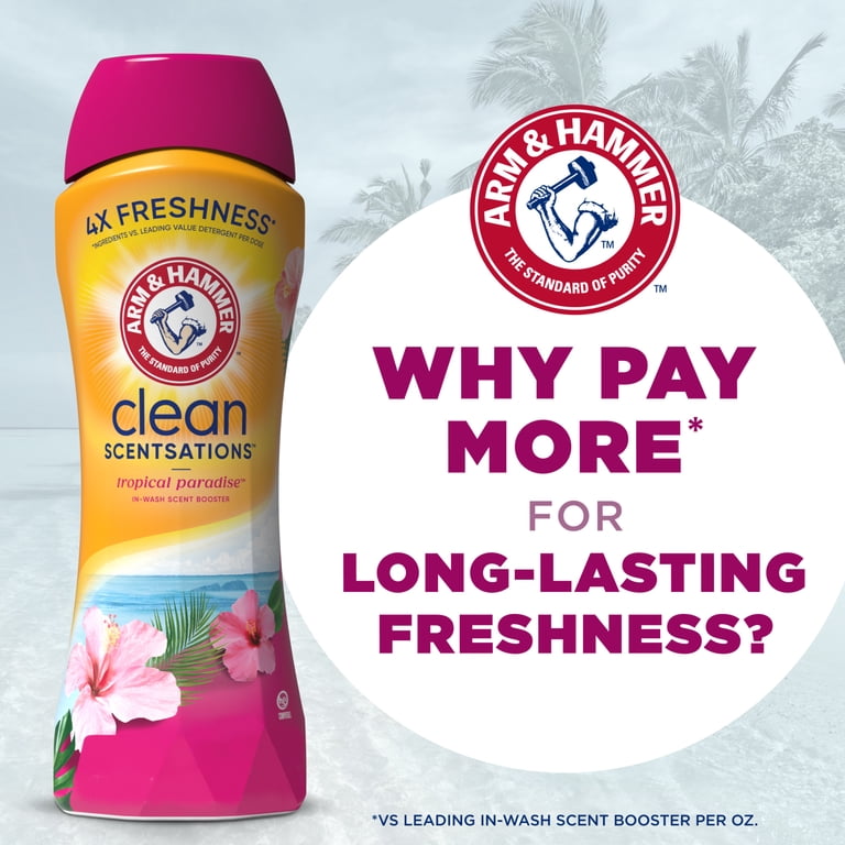 Arm & Hammer Clean Scentsations Tropical Paradise Scent Booster, 45 Oz photo 8