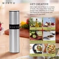 thumbnail image 3 of Misto Aluminum Bottle Oil Sprayer, Set of 2, 3 of 7