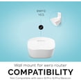 thumbnail image 2 of Brainwavz Support Mural Sans Vis Compatible avec Eero Mesh WiFi, Incliné pour Réception Maximale, Design Personnalisé (Non, 2 of 5