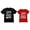 Black, variant on Couples Shirts Husband And Wife Shirts for Couples His And Hers Matching Set Man Red Medium / Woman Red X-Large