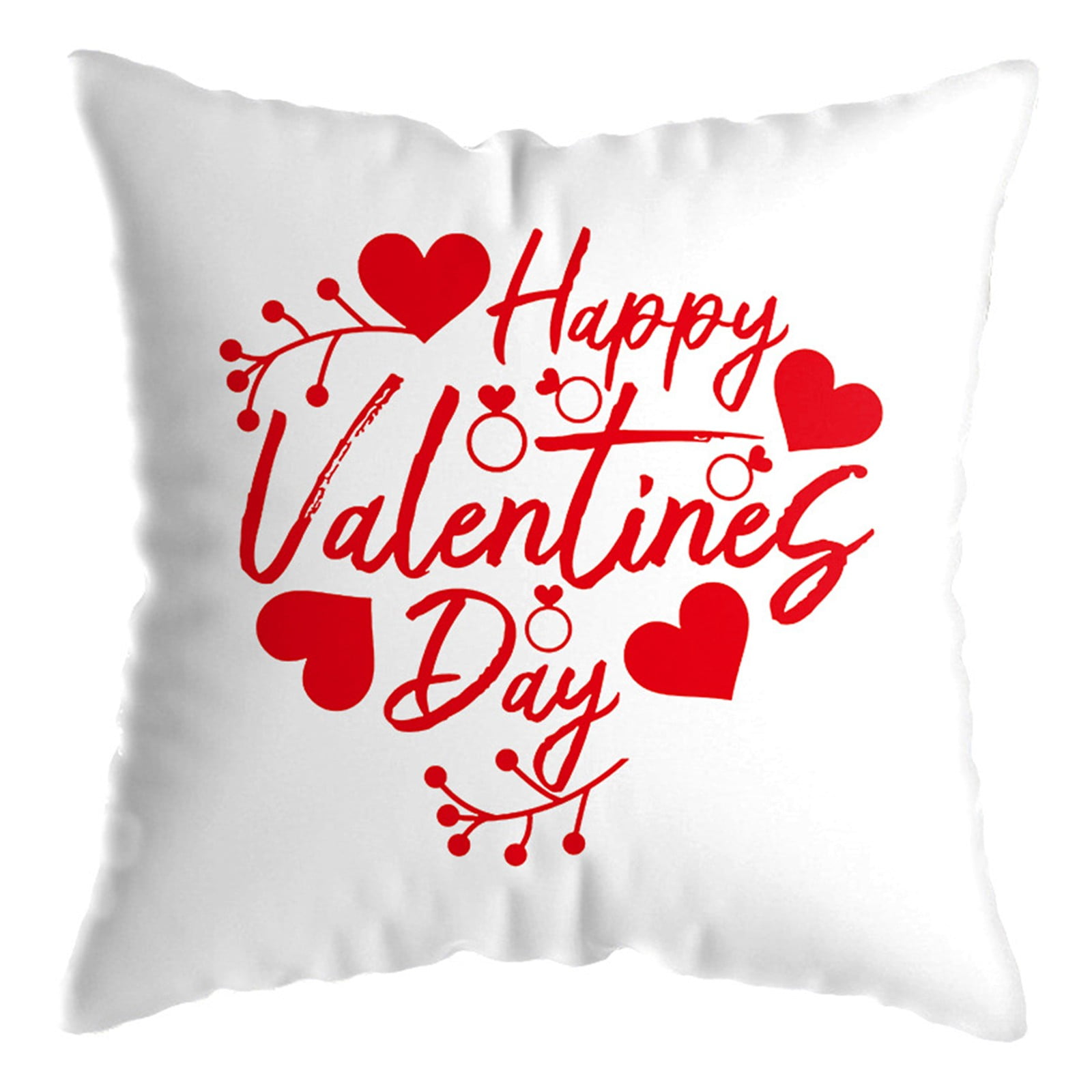 Household Goods Valentine'S Day Pillow Cover Short Plush Cushion Love