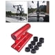 thumbnail image 5 of MTB Bike Car Roof Mount Almacenamiento de Bicicletas Rack de Bloqueo de Horquilla Delantera Liberación Rápida 15x100 / 110mm M12x100mm Eje Pasante Sop - rojo SM SunniMix Portaequipajes para techo de coche de bicicleta, 5 of 8