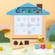thumbnail image 2 of Magnetic Drawing Board for Kids, Wooden Doodle Board Erasable Learning Toy for Children 3, 2 of 5