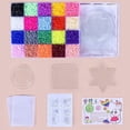 thumbnail image 3 of 20 colors spell bean model set children DIY puzzle toy tube bead fusion bean hot bead 2.6mm, 3 of 5